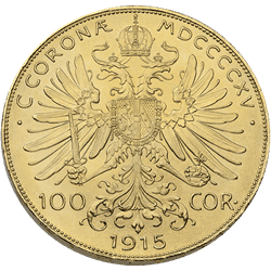 100 Corona Austrian Gold Coin