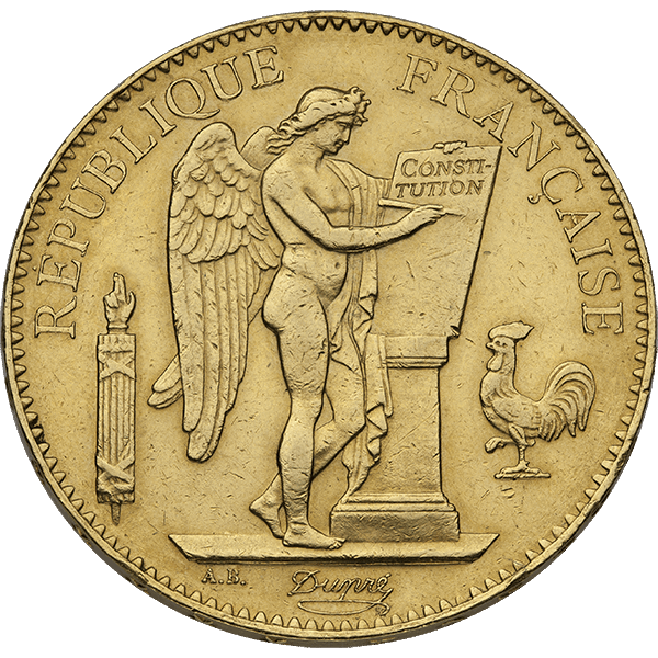 100 FRANC FRENCH GOLD COIN