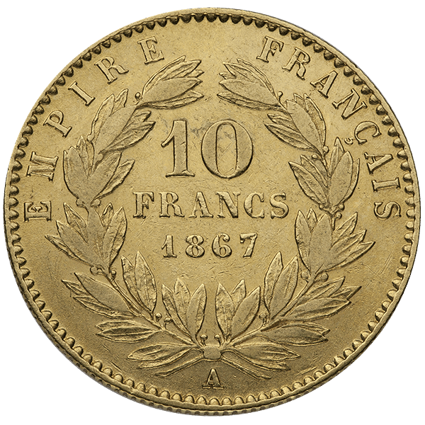 10 FRANC FRENCH GOLD COIN