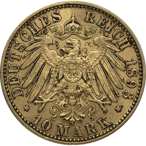 10 MARK GERMAN GOLD COIN