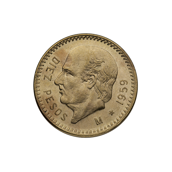 10 PESO MEXICAN GOLD COIN