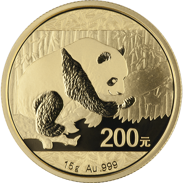 15 GRAM CHINESE GOLD PANDA