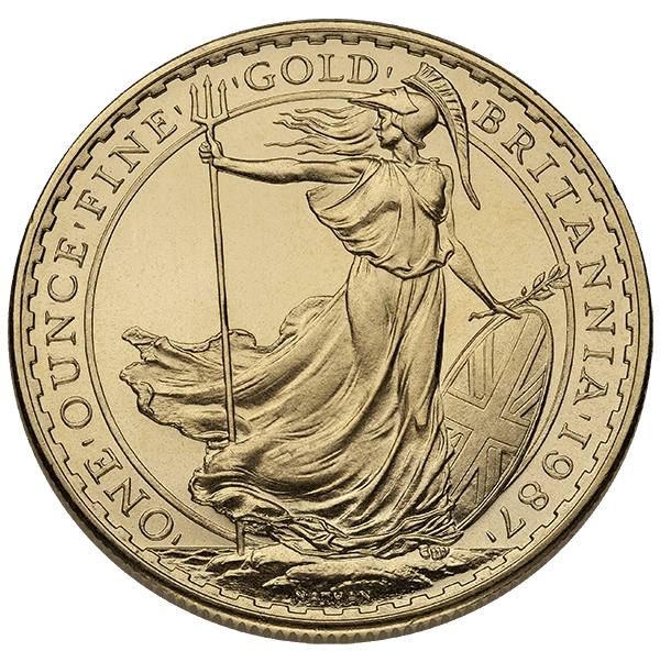 BRITISH GOLD - 1 OZ GREAT BRITAIN GOLD BRITANNIA - 1BRIT