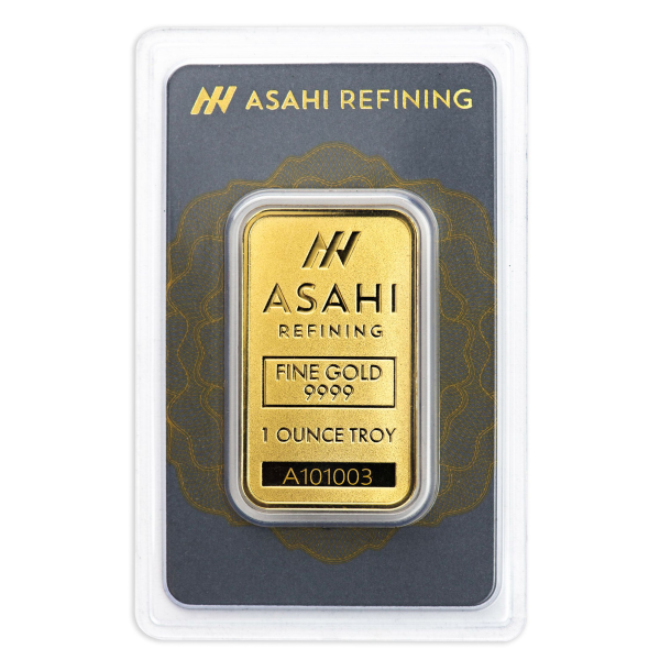 1 OZ GOLD BAR ASAHI