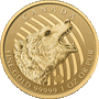 2016 1 OZ GOLD RCM GRIZZLY BEAR