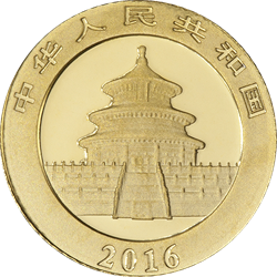 1 GRAM CHINESE GOLD PANDA
