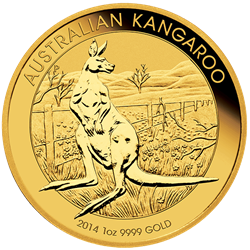 1 oz Australian Gold Kangaroo