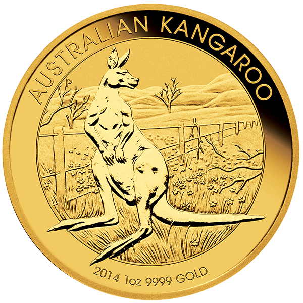 AUSTRALIAN GOLD - 1 OZ AUSTRALIAN GOLD KANGAROO (IN PLASTIC) - 1KANG