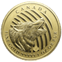 2014 1 OZ CANADIAN GOLD CANADIAN WOLF