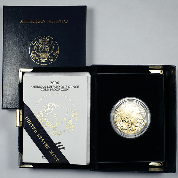 AMERICAN GOLD BUFFALO - 1 OZ AMERICAN GOLD BUFFALO PROOF - 1PRFB