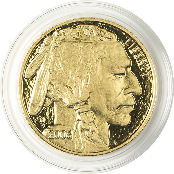 1 OZ AMERICAN GOLD BUFFALO PROOF (CAPSULE ONLY)