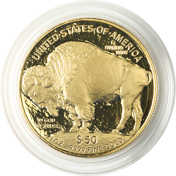 1 OZ AMERICAN GOLD BUFFALO PROOF (CAPSULE ONLY)
