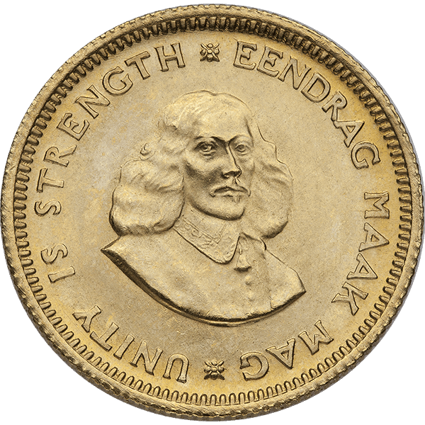 1 RAND SOUTH AFRICAN GOLD COIN