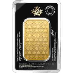 Royal Canadian Mint 1 oz .9999 Gold Bar