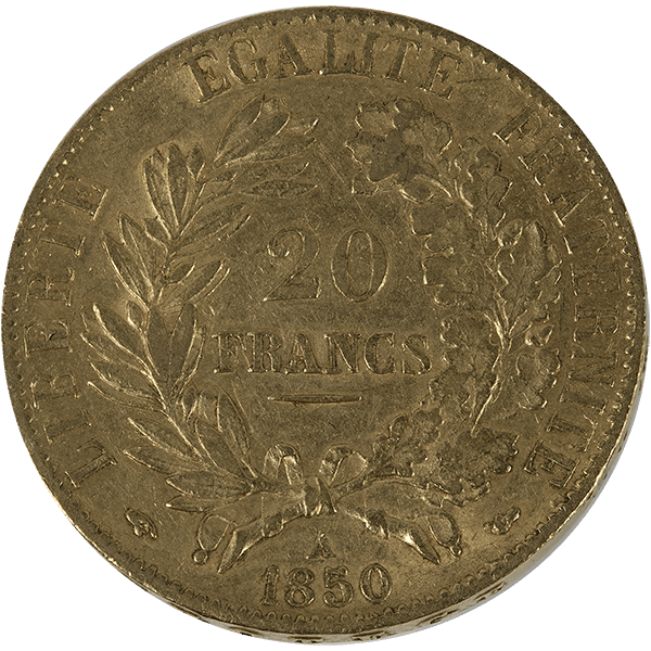 20 FRANC CERES GOLD COIN
