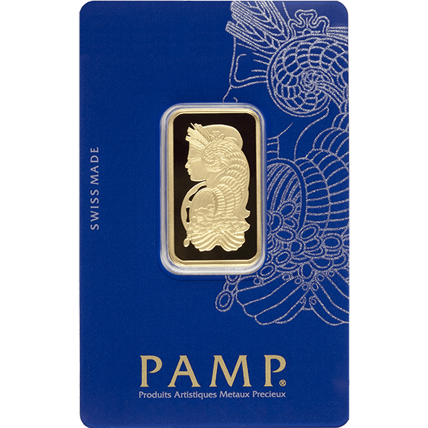 GOLD BARS ASSORTED WEIGHTS - 20 GRAM GOLD BAR PAMP - 20GP