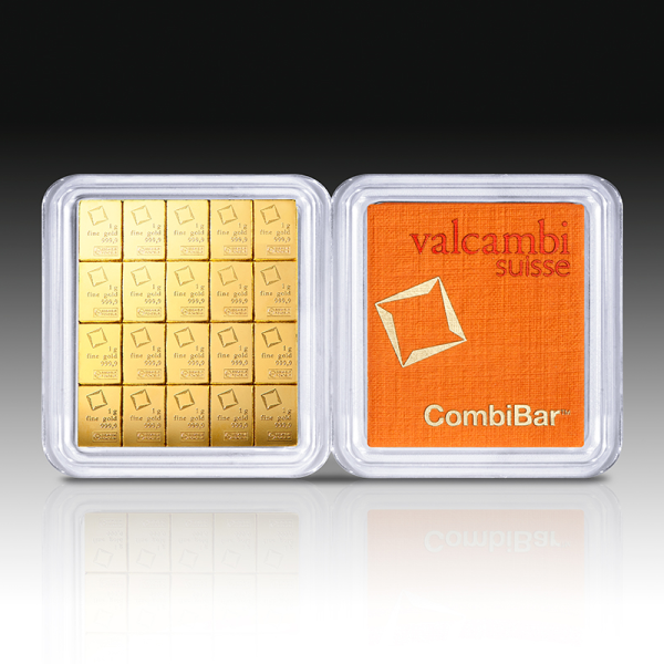 20 GRAM GOLD COMBI BAR VALCAMBI