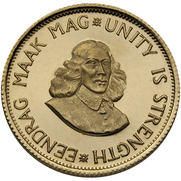 2 RAND SOUTH AFRICAN GOLD COIN