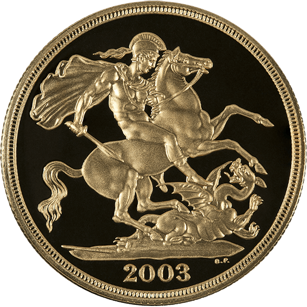 2 POUND ENGLISH GOLD SOVEREIGN