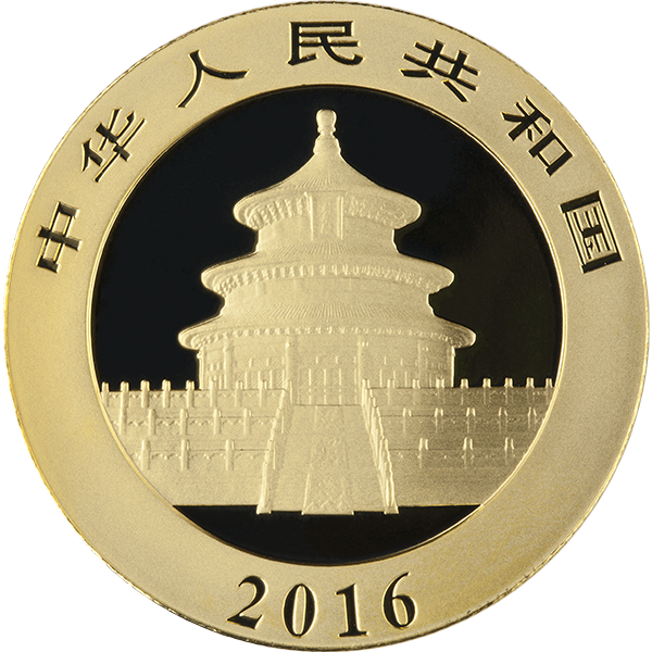 30 GRAM CHINESE GOLD PANDA (IN PLASTIC)