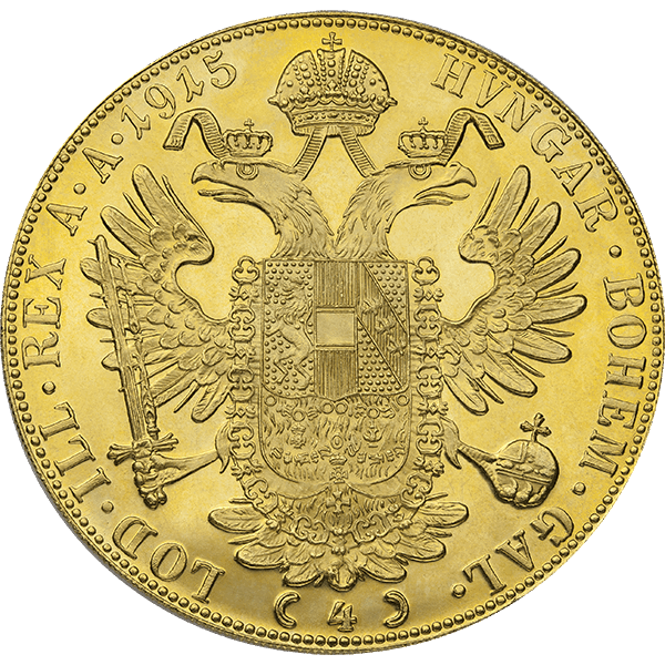 4 DUCAT AUSTRIAN GOLD COIN
