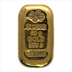 Recognized Mint (Our Choice) 50g .9999 Gold Bar (No Packaging)