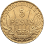 5 PESO URUGUAY GOLD COIN