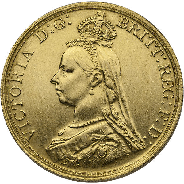 5 POUND ENGLISH GOLD SOVEREIGN