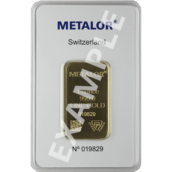 1 OZ GOLD BAR LBMA BRANDS