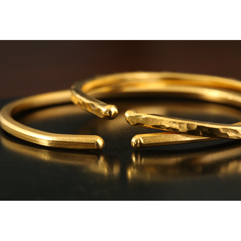 1 OZ GOLD BRACELET POLISHED NO PACKAGING