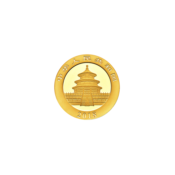 CHINESE GOLD PANDA - 2018 1 GRAM CHINESE GOLD PANDA - 1GRGPA18