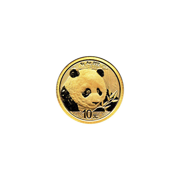 CHINESE GOLD PANDA - 2018 1 GRAM CHINESE GOLD PANDA - 1GRGPA18