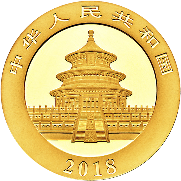 CHINESE GOLD PANDA - 2018 30 GRAM CHINESE GOLD PANDA - 30GRGPA18