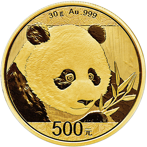 CHINESE GOLD PANDA - 2018 30 GRAM CHINESE GOLD PANDA - 30GRGPA18