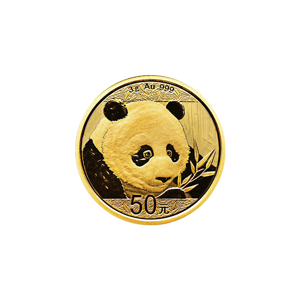 CHINESE GOLD PANDA - 2018 3 GRAM CHINESE GOLD PANDA - 3GRGPA18
