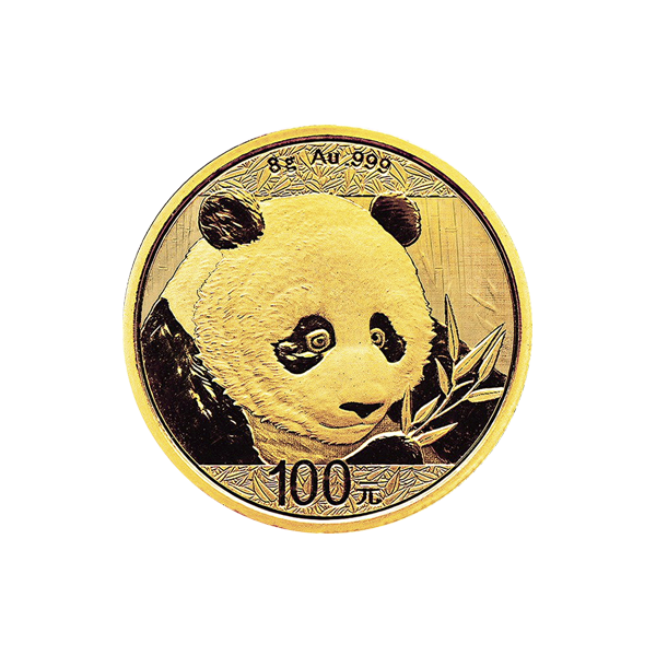 CHINESE GOLD PANDA - 2018 8 GRAM CHINESE GOLD PANDA - 8GRGPA18