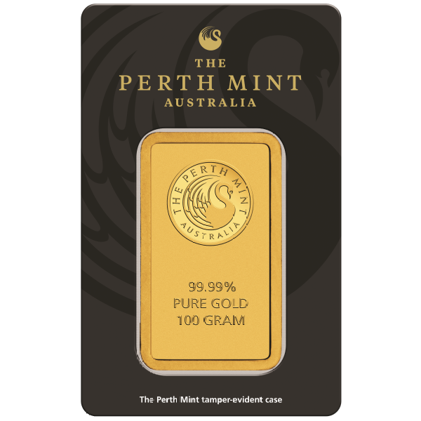 100 GRAM GOLD BAR PERTH