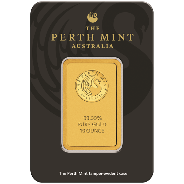 10 OZ GOLD BAR PERTH