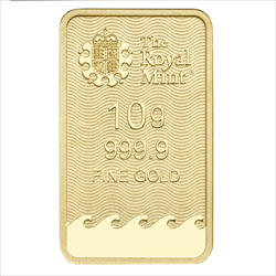 Royal Mint Britannia 10g .9999 Gold Bar