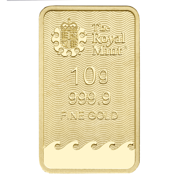 10 GRAM GOLD BAR BRITANNIA