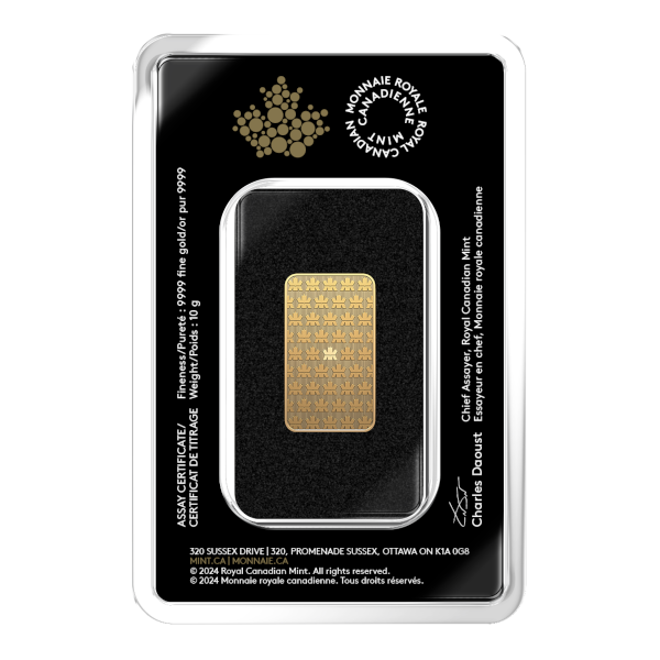 10 GRAM GOLD BAR RCM