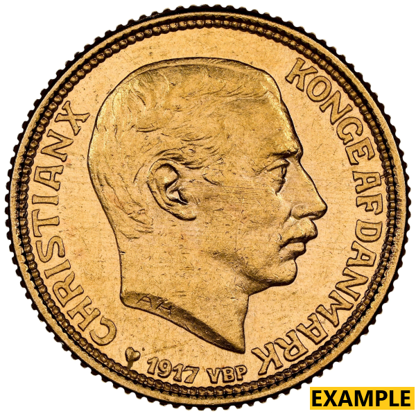 SWEDISH 10 KRONER GOLD 