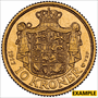 SWEDISH 10 KRONER GOLD 