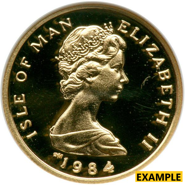 WORLD GOLD - 1/10 OZ GOLD ANGEL ISLE OF MAN RANDOM DATE - .1ANGEL