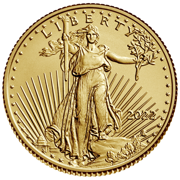 AMERICAN GOLD EAGLE - 1/10 OZ AMERICAN GOLD EAGLE - .1EAGLE