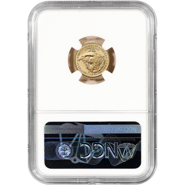 AMERICAN GOLD EAGLE NGC AND PCGS - 1/10 OZ AMERICAN GOLD EAGLE NGC MS69 - .1GEN69