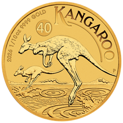 1/2 OZ AUSTRALIAN GOLD KANGAROO
