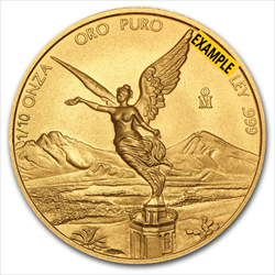 1/10 OZ GOLD MEX ONZA / LIBERTAD