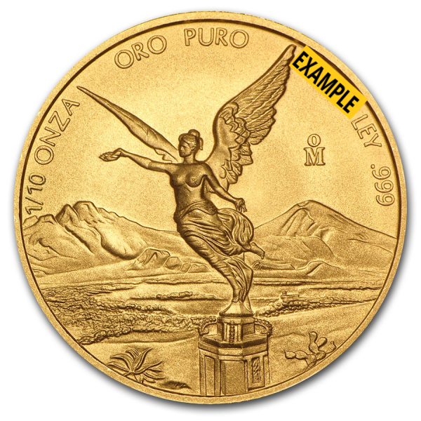 1/10 OZ GOLD MEX ONZA / LIBERTAD