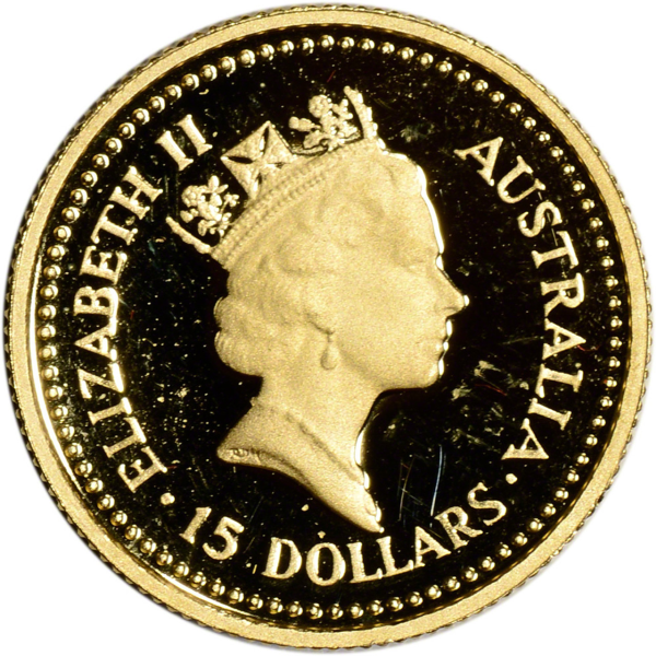1/10 OZ GOLD AUSTRALIAN NUGGET